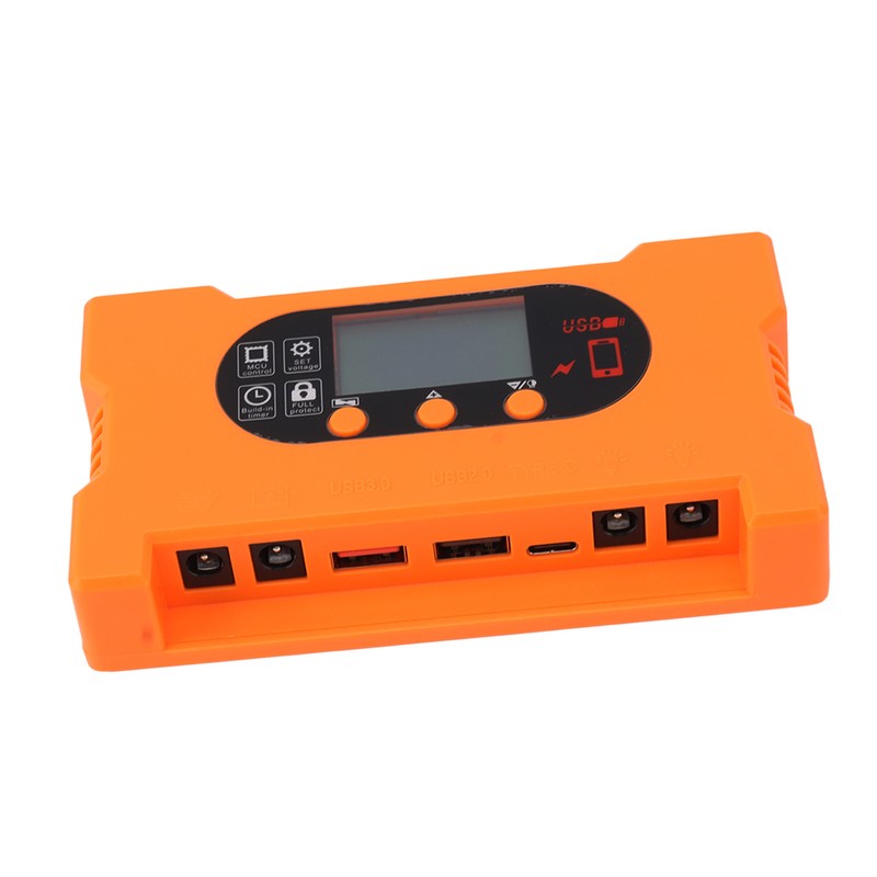 Solar Charge Controller Dual USB Type C Fast Charge Solar