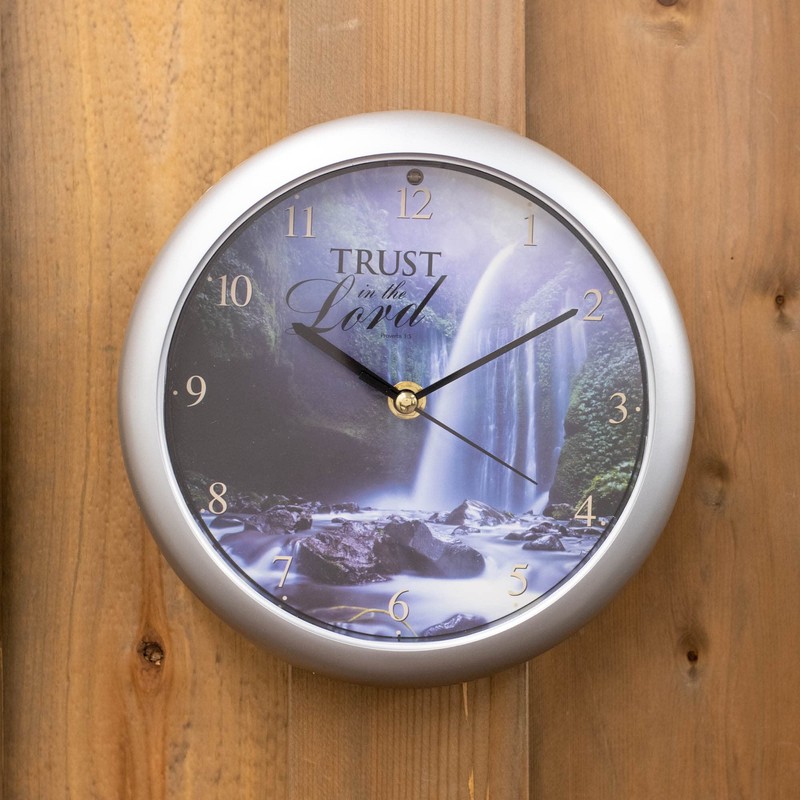 Dicksons Inc Reloj de Pared Musical Confía en el Señor