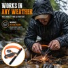 YIWUBAI Premium Flint and Steel Fire Starter Kit - 4