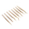 Pinzas para Pestañas, Juego de Pinzas para Extensión de Pestañas