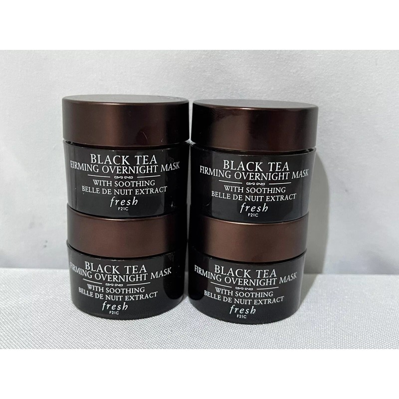 Fresh Black Tea Firming Overnight Mask 0.5 oz Set Of