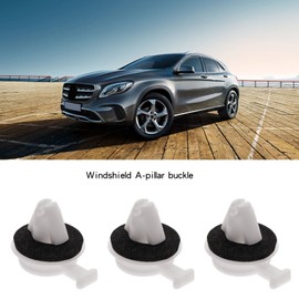 Create idea 30pcs Windscreen A Pillar Trim Clip Windshield Side Moulding Clip Car Trim Clip LR053837 LR034389 Compatible with Range Rover Sport 2013~2016 Discovery MK4