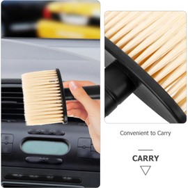 COHEALI Cepillo de Limpieza y Material Abs para Detalles de Automóviles Mango Ergonómico Adecuado para Limpiar Salidas de Aire Acondicionado en Vacaciones de Verano y Ventilas
