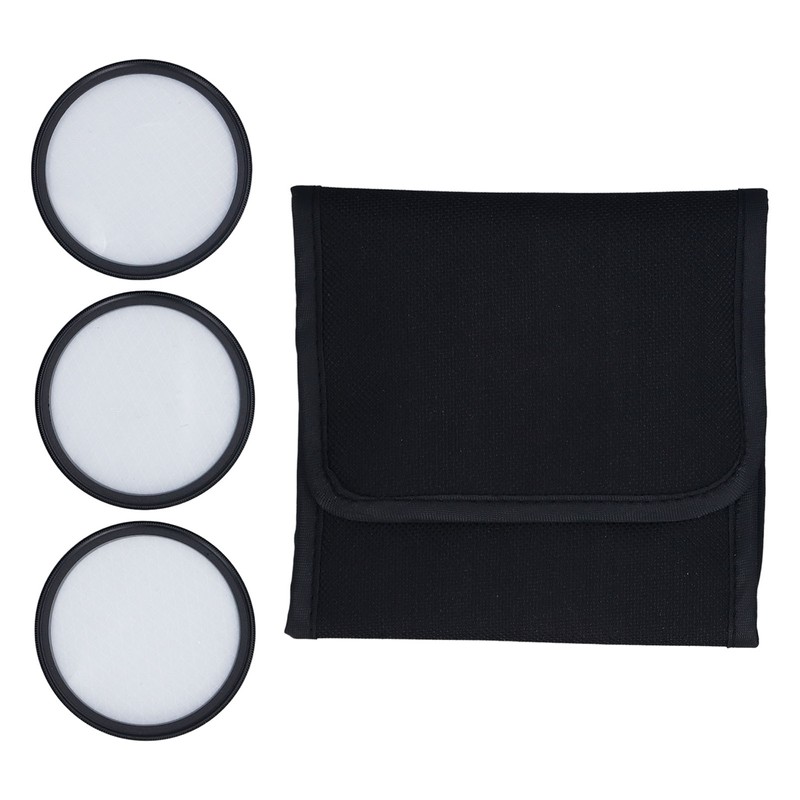 3PCS 55mm Star Filter 4 Points 6 Points 8 Points
