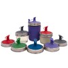 Ultra Violet Oil Cruet Pour Spout Silicone Insert for Mason