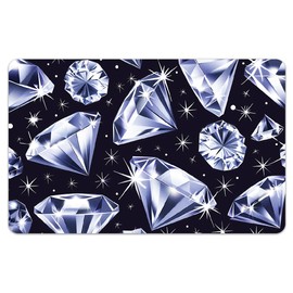 Peacoblue Credit Card Skin Sticker Cover Diamonds Waterproof Scratch-Resistant and Attractive Card Skin Custom 4 Styles for Credit, Debit, Transport Card