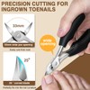 Toenail Clippers for Thick Toenails 6Pcs, Long Handle Nail Clippers