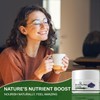 NPOW Blue Tea, Pea Flower Tea Powder, Blue Matcha, Caffeine-Free,