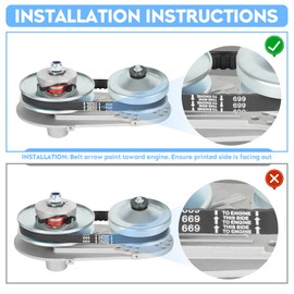 30 Series Torque Converter 2HP-7HP Go Kart Clutch Set 3/4" for 10T #40 41 420 and 12T #35 Chain 3*Drive Belts for 212CC Predator Replaces for Comet TAV2 219552A 219456A 217610A