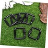 Totority 6 Pcs Heavy Duty Locking Carabiner Clips Durable Metal