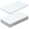 Plastic Cards, 10, White, Plain Cards, JIS Standard Size, PVC