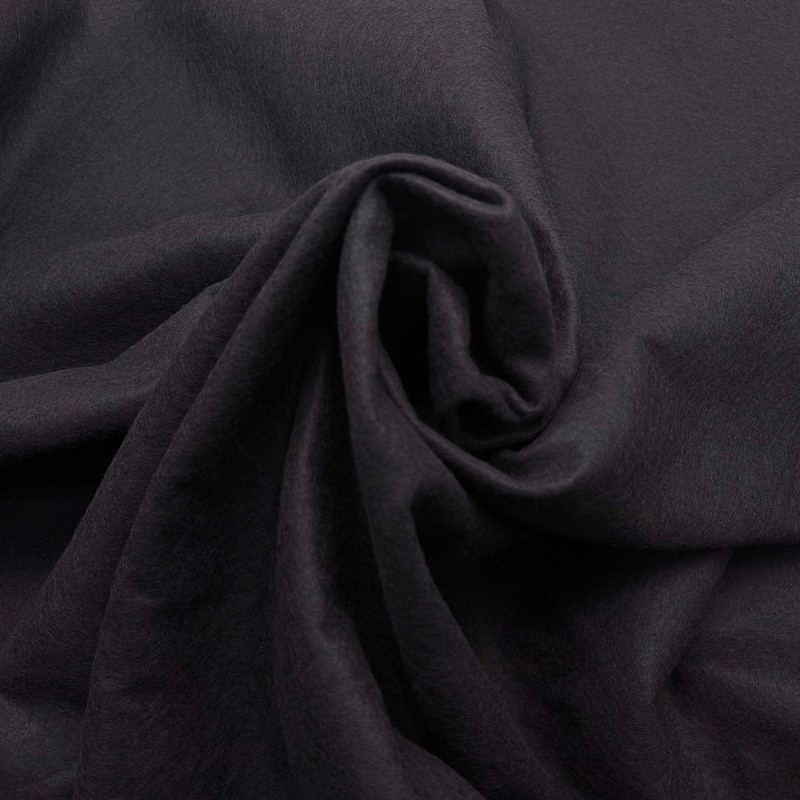 36 Inch Wide - Sewing Craft Material - Black Soft