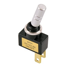 amon ON-OFF toggle switch, 12 VDC 8A 3203