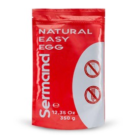 SERMAND Ecological Protein Powder (350 g) | Ecological Protein Powder | Egg Albumin | No Additives | Lactose-free Products | Presentation in Zip Bag