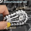 Bicycle Chain Gear Fidget Spinner for Stress Relief, Metal Sprocket