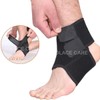Solace Care Neoprene Ankle Stabiliser Support Wrap with Adjustable Compression