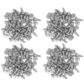 200PCS Self Drilling Screws 304 Stainless Steel Round Head Drill Screw Replacement M4.8x13