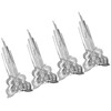 4Pcs Butterfly Tassel Shoes Buckle Ladies Boots Decorative Flower Claw