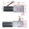 Pyhodi DC 12V DC Worming Gear Motor, Engine Mini Turbines