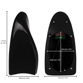 KEEPDSGN Shark Fin Roof Car Antenna Black Radio FM/AM Antena For Ford Fusion Focus 06-23