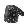 FashionCHIMP® Basic Rivet Belt Made from 100% Real Leather, Made