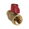 Midline Valve GASLxF5834-5 Premium Brass Gas Ball Valve with 5/8