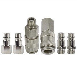 Air Line Compressor Connector Euro Fittings Quick Release Coupling Set FT011