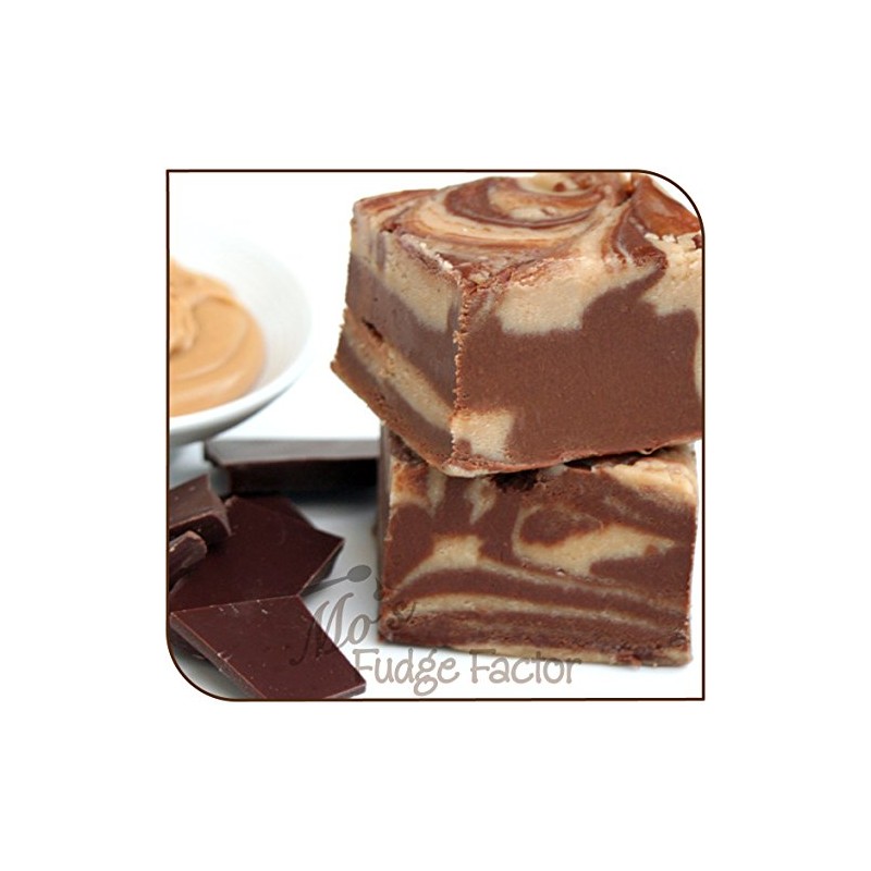 Mo's Fudge Factor, Chocolate Peanut Butter Fudge 32 Ounces