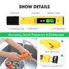 VIVOSUN Digital PH Meter, 3-in-1TDS EC and Temperature Meter, Plant