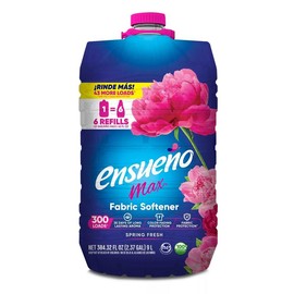 Ensueno Max Liquid Fabric Softener, Spring Fresh Scent (304.3 Ounce, 225 Loads)