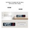 Digital Clock for Bedroom, Clocks for Living Room Decor, Desk