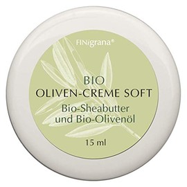 Finigrana, Organic Olive Cream Soft 15 ml in PE Jar + Box