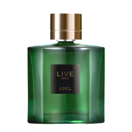 L'Bel LIVE POLO Men Perfume Fresh Bergamot, Leather, Citrus, Spices 3.7 oz