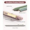 SUNEE Gel Pens, 6 Pack 0.5mm Pens Fine Point Smooth