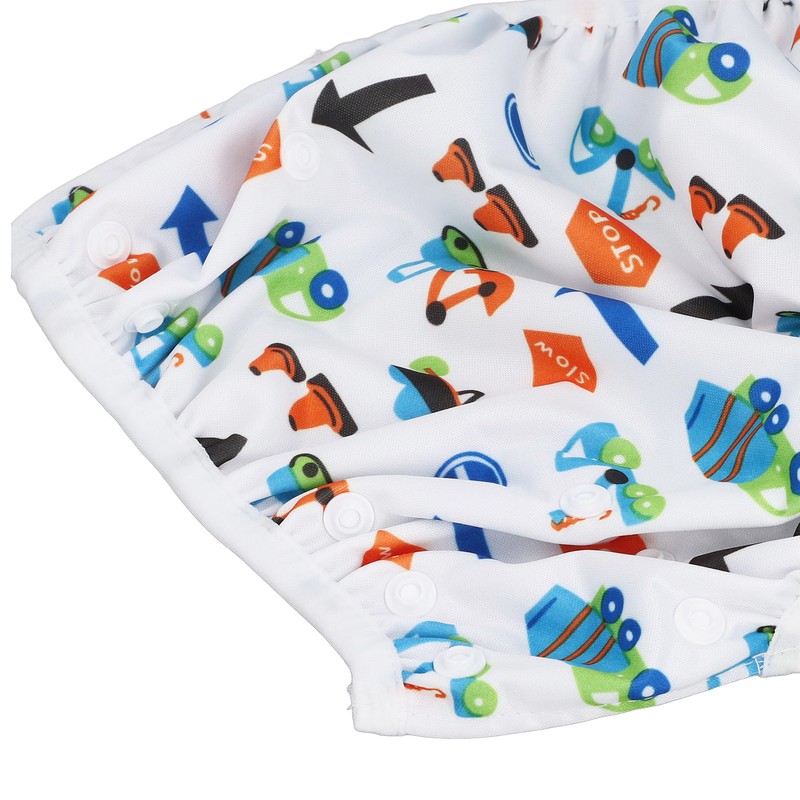 2PCS Baby Swim Diapers Soft Breathable Waterproof Adjustable Leakproof Swim