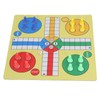 Ludo Chess Set Folding Roll Up Board Game Pad with