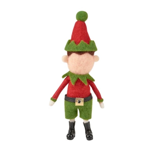 Primitives by Kathy Boy Elf Felt Critter Novelty Decor