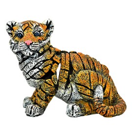 Natural Design Architecture Lifestyle N Adam & Friends Home Decor Stone Resin Wilderness Statue Sculpture | 1-Piece | Tiger