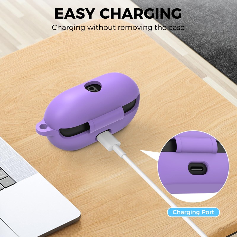 AhaStyle Silicone Case for Beats Solo Buds (2024)