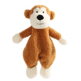 Apricot Lamb - Schlaf-gut Monkey Comforter Plush Comfort Cuddly Toy for Babies - Soft & Washable - 25 cm