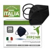 PERISTEGRAF Black FFP2 Masks Pack of 20 - CE 2233
