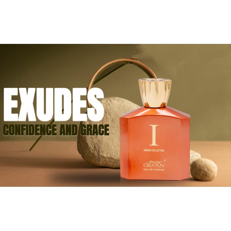 Amazing Creation Amber Collection - I Eau de Parfum, 3.4