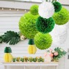 O-Kinee Set of 24 Colourful Tissue Paper Pom-Poms for Weddings,