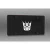 Black Metal Plate Compatible with Decepticon Badge