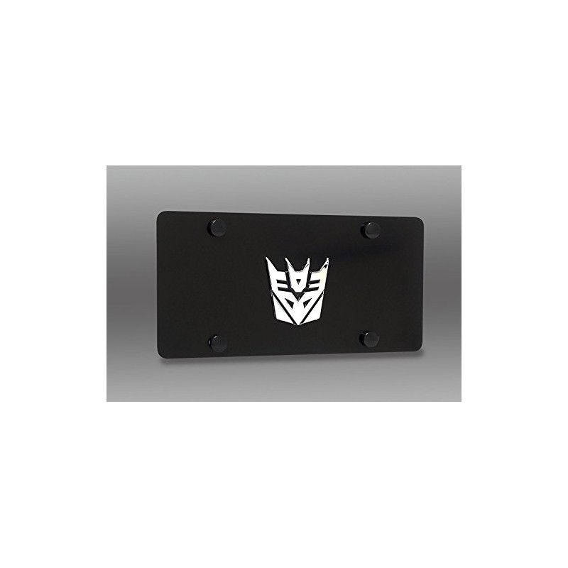 Black Metal Plate Compatible with Decepticon Badge