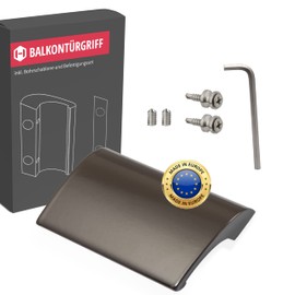 Gedotec Universal Door Catch Patio Doors and Balcony Doors, Length 99 mm, Catch with Roll Pin, Window Catch with Sleeve, Pack of 1