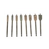 Set Punte Trapano Legno 8 Pezzi | Mecchie Piatte 10–25