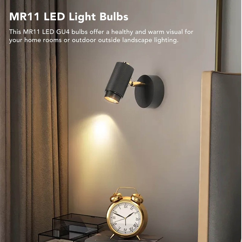 6Pcs GU4 LED Bulb 270LM 15LED Energy Saving Light Bulb
