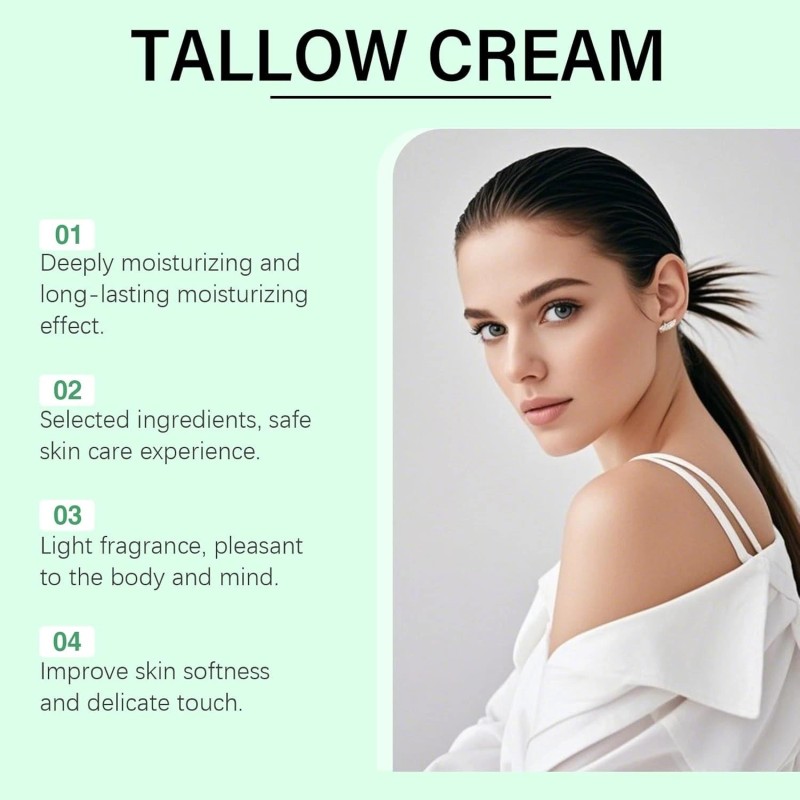 Woodsleep 2pk Woodsleep Tallow Cream Castor Oil & Frankincense 60g/2.12