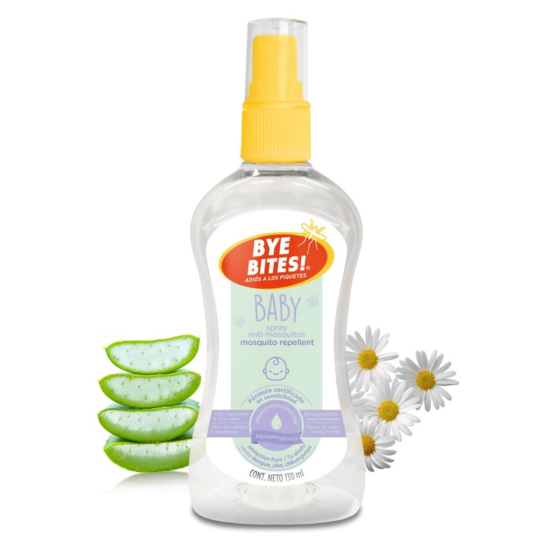 BYE BITES! Repelente de Mosquitos e Insectos BABY, Repelente para
